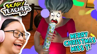 Scary Teacher 3D 2024 - Merry Christmas Miss T!! - Part 73 (Merry Poppers)