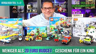 LEGO City vs. Alternativen - Mitbringsel für Kinder unter 20 Euro im Vergleich 1 Lego - Cogo - Gudi