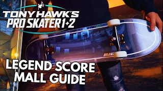 How to beat 7,001,000 SECRET LEGEND score on Mall | Tony Hawk's Pro Skater 1 + 2 Remaster