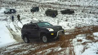 ЦАРЬ ГОРЫ. ЗАРУБА LAND CRUISER PRADO, VOLKSWAGEN TOUAREG, KIA SPORTAGE, UAZ, NIVA, RENAULT DUSTER