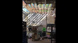 Central Market Security Footage During an EF-3 Tornado