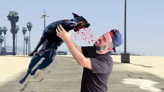 BÜYÜK DRAGON KÖPEGINI BULDUM BANA SALDIRDI - GTA 5 MODS