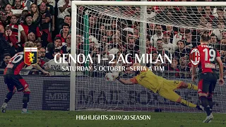 Highlights | Genoa 1-2 AC Milan | Matchday 7 Serie A TIM 2019/20