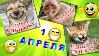 1 апреля -праздник смеха Веселое поздравление с Днём смеха 1 апреля