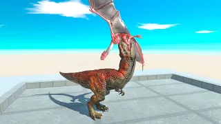 REMASTERED T-REX 1 VS 1 EVERY UNIT ON SKY ARENA | ANIMAL REVOLT BATTLE SIMULATOR