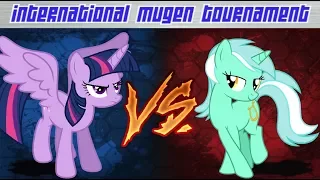 MUGEN Twilight Sparkle vs Lyra Heartstrings