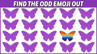 How Good Are Your Eyes #5  l Find The Odd Emoji Out l Emoji Puzzle Quiz