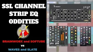 SSL EQ Oddities: Brainworx and Softube vs Waves and Slate