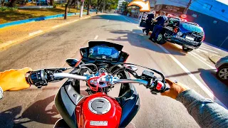 SEM PLACA SEM RETROVISOR PRIMEIRO MOTOVLOG COM XRE 190