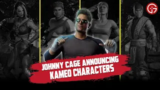 Johnny Cage's Funny Nicknames for MK1 Kameo Characters 😎 Announcer Voice