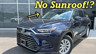 2024 Toyota GRAND HIGHLANDER XLE size, features and more!