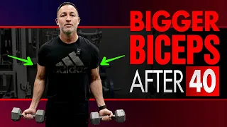 3 Tips To Build Bigger Biceps Over 40 (SLEEVE-RIPPING ARMS!)