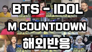 방탄소년단(BTS) - Idol  M COUNTDOWN  해외반응 Reaction