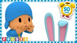 🐰 POCOYÓ en ESPAÑOL - El conejo de Pascua [ 50 min ] | CARICATURAS y DIBUJOS ANIMADOS para niños