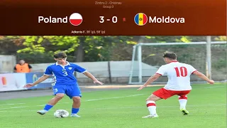 POLAND U17 3-0 MOLDOVA U17 | EURO U17 QUALIFICATION | EXTENDED HIGHLIGHTS | 30/09/2023