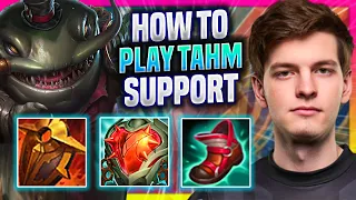 LEARN HOW TO PLAY TAHM KENCH SUPPORT LIKE A PRO! - XL Mikyx Plays Tahm Kench Support vs Lulu! |