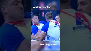 Denis Cyplenkov Vs Andrey Pushkar RIP - Epic Armwrestling Battle