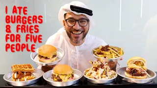 MASSIVE Burger Eating Contest | High Joint Burgers | Made In Dubai
