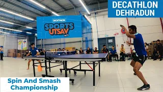 DECATHLON DEHRADUN SPORTS UTSAV || Table Tennis Championship || Cinematic Shots by Go Pro Hero 9