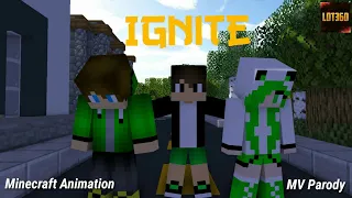 🎵 Ignite 🎵 The Cute Love Story Parody (Minecraft Animation) Ft.Huyền Miner Studio | GB Studio