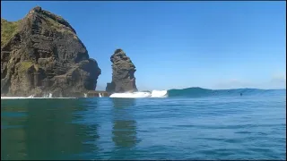 Surfing Piha Beach 2023