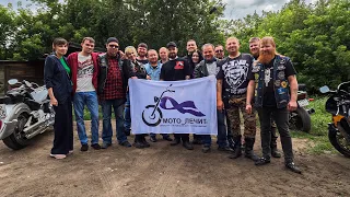 С онкобольной на мотоцикле / встречаем путешественников в Омске #ПутьБайкера
