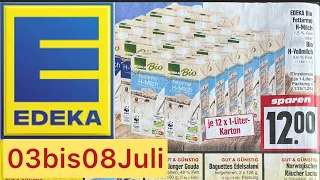 EDEKA Werbung Prospekt, Angebote gültig von03bis08Juli