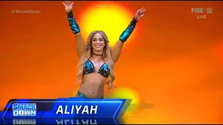 WWE SMACKDOWN July 22 2022 - WWE SmackDown 7/22/22 FULL MATCH: Lacey Evans vs. Aliyah