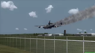 Kassel Airport Emergency Landing ANTONOV AN-225 Engine Fire