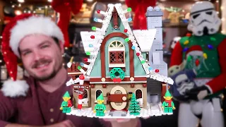 LEGO Elf Club House Review - Winter Village Collection 2020 set 10275