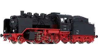 Roco 71213 / 71214 / 79214 Dampflok BR 24 055 „Steppenpferd“ DB | Spur H0