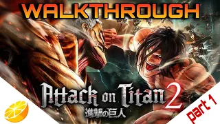 Attack on Titan 2 : Future Coordinate Citra PC Walkthrough 60fps HD