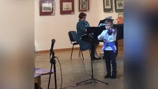 Виступ на міжнародному конкурсі ’Талановиті діти України‘