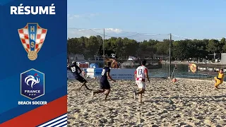 Beach Soccer : Croatie-France (2-14), les buts