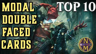 MTG Top 10: Modal Double Faced Cards | A Surprisingly STACKED List | Magic: the Gathering | Ep. 621