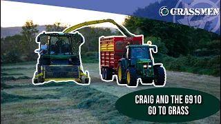 Craig and the 6910 go to grass