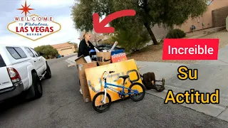 Bicicleta de $1000 en la basura lo que tiran en USA Las Vegas #218