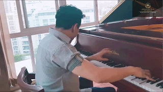 RIMJHIM GIRE SAWAN | PIANO COVER | Dr Aman Bathla | amanpianist