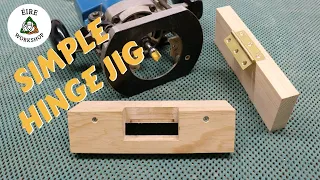 Simple  Hinge Jig For Your Router In Just 5 Minutes