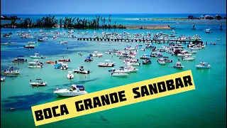 Boat trip to Boca Grande Sandbar