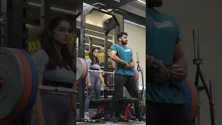 115 Kilo Bench ! My Spotter wasn't impressed