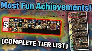 The ULTIMATE EU4 Achievement Tier List! (EU4 Most Fun Achievements)