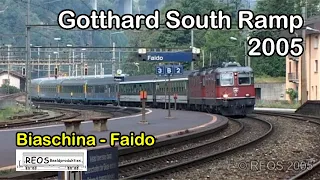 2005 [SDw] Gotthard South Ramp 4 of 7:  Summer 2005: Biaschina to Faido - Best Classic GB on YouTube