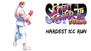 Super Street Fighter II Turbo (Arcade) - Ryu (Hardest) 1CC