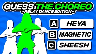 GUESS THE KPOP SONG BY CHOREOGRAPHY [RELAY DANCE EDITION] #2 - FUN KPOP GAMES 2024