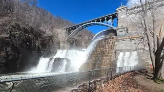 ⁴ᴷ⁶⁰ Walking New Croton Dam & Croton Gorge Park, Westchester, NY