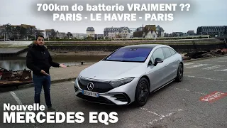 Nouvelle MERCEDES EQS - Je vide la Batterie - Promesse Tenue ?