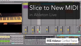How to DJ with Ableton Live 9: Slice to New MIDI Tutorial