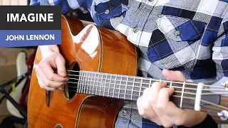 Learn 'Imagine' by John Lennon - EASY Fingerstyle Tutorial