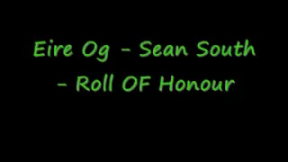 Eire Og - Sean South - Roll OF Honour